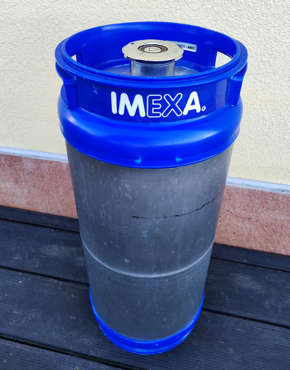 KEG SLIM B 20 litrů (nerez+HDPE) - vzorek