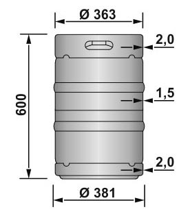 IMEXA KEG DIN 50